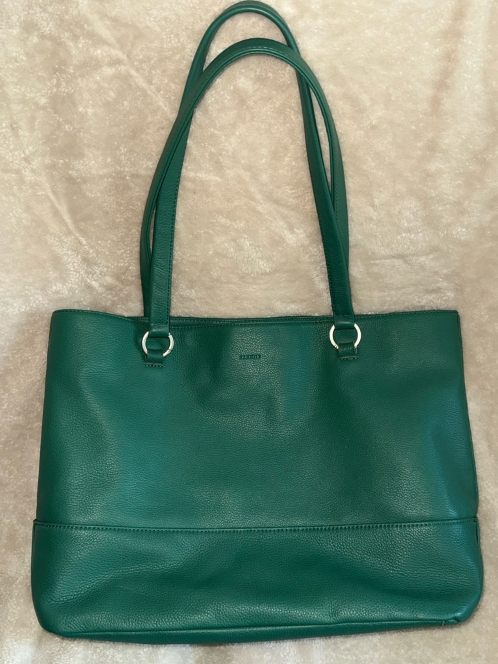 NWOT Hammitt Verdant Green Pebbled Leather Large Andersen Shoulder Tote Bag 2022 - Picture 5 of 17